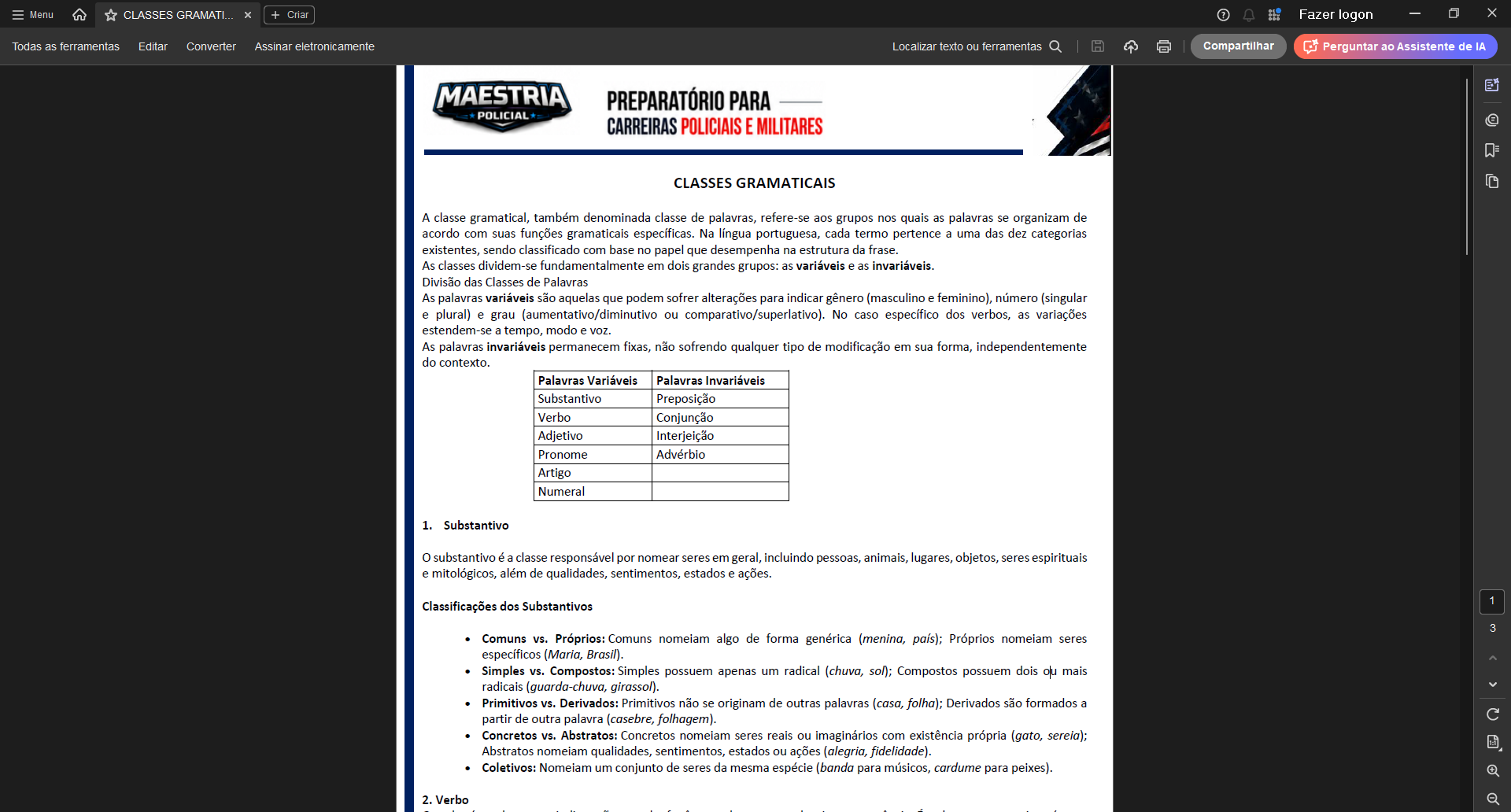 PDF teórico da PM-SP